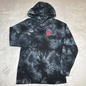 Santa Cruz Felpa con Cappuccio Uomo Taglia S Tie Dye Skateboarding Pullover Felpa Skate - Foto 1 di 16