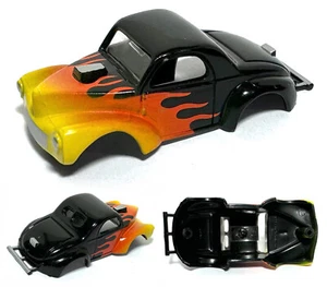 1999 MODEL MOTORING WILLYS AMERICAN CUSTOM COUPE T-Jet ULTRA-G Slot Car BODY Blk - Picture 1 of 1