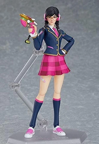 figma Overwatch D.VA Academy Skin Ver. Good Smile Company from Japan Cover