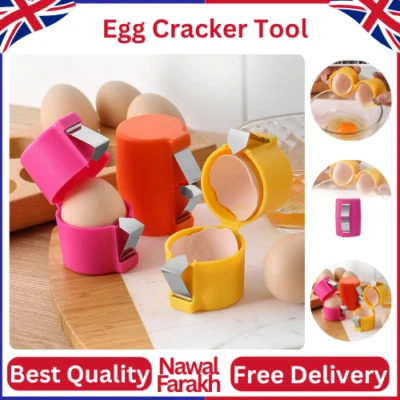 Egg Cracker Tool Egg Breaker Manual Shell Separator Opener Kitchen Tools for Egg - Image 1 of 4