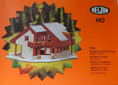Heljan 1794 H0 Modern Home Kit with Instructions New Original Packaging - Image 1 of 2