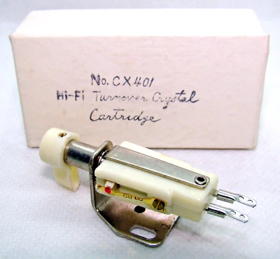 Turnover Crystal Cartridge NOS Philmore CX 401, NOS, 33 rpm and 78 rpm, japan,OK - Image 1 of 4