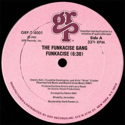 The Funkacise Gang* - Funkacise 12" Vinyl Schallplatte 144519 - Bild 1 von 3