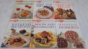 Lot of 6 Betty Crocker Red Spoon Collection, Appetizers + others, HC/VGC - Picture 1 of 12