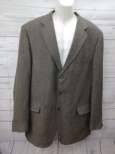 Versini Mens Italian Silk Sport Coat Blazer Suit Jacket Two Button XL 46 - Picture 1 of 12