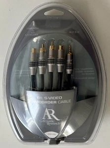 Acoustic Research PR-129 Pro II Series S-Video / Stereo Audio Camcorder Cable 6' - Picture 1 of 6