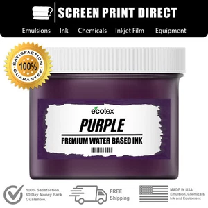 Ecotex® Purple Water Based Ready to Use Discharge Ink- Pint- 16oz - Imagen 1 de 4