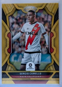 Sergio Camello 2022-23 Panini La Liga Certified Gold Refractor 10/10 #138 - Picture 1 of 2
