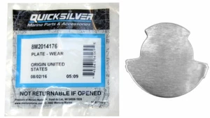 Mercury Quicksilver Water Pump Rear Cover Wear Plate OEM 8M0180871 SS 8M2014176 - Bild 1 von 5