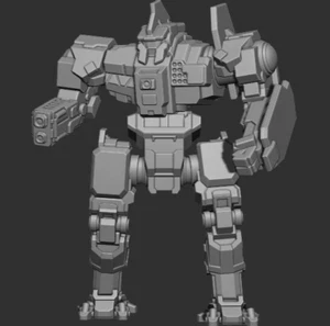 Roman AL (By PMW) - Alternate Battletech Mechwarrior Miniatures - Picture 1 of 2