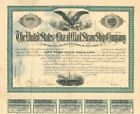 United States and Brazil Mail Steam Ship Co. - Bond (Uncanceled) - Shipping Bond