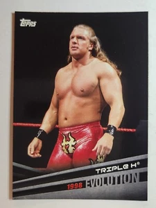 2018 Topps WWE Evolution #E-42 1998 TRIPLE H - Picture 1 of 2