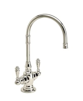 Waterstone 1202HC-PN Pembroke Grifo de filtración frío y caliente con manijas de palanca, Foto 1 de 4