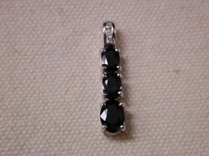 14KT Zafiro Azul Diamante 1.5 Quilates Pasado Presente y Futuro - Imagen 1 de 6