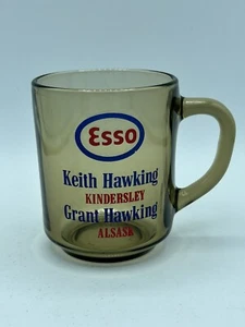 Vintage ESSO Advertising Coffee Mug Cup Arcoroc Saskatchewan Canada - Bild 1 von 7
