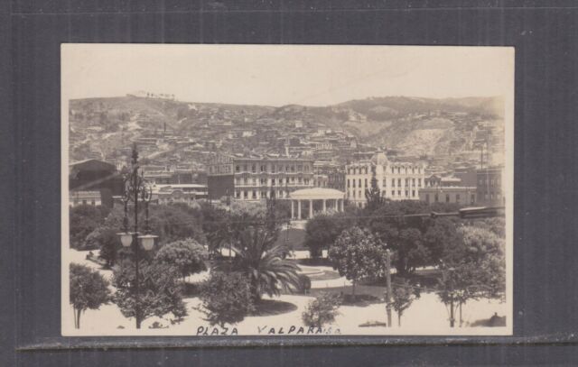 Chile Valparaiso Av Brasil Arco Británico Vintage RPPC 09.57  Latin &  South America - South America - Chile, Postcard / HipPostcard