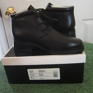 Neu - Vintage Jennifer Moore schwarze Damen-Stiefeletten aus Leder Größe 6 1/2M - Bild 1 von 3
