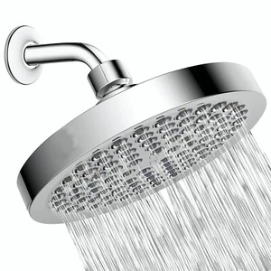 Cabezal de ducha de lujo cascada baño cabezal de ducha ángulos ajustables alta presión - Imagen 1 de 8
