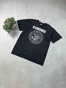 Vintage Ramones 2005 Hey Ho Lets Go Band Faded T Shirt Size M - Picture 1 of 24