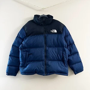 The North Face Men's 1996 Retro Nuptse 700 Down Puffer Jacket Blue Navy 2XL - Picture 1 of 16