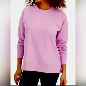 NWT Ideology fleece lined, super soft, crew neck sweatshirt, relaxed fit Sz Lg - Picture 1 of 8