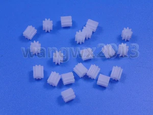 20 PIEZAS 8T 8 dientes 0,5 molde 1 mm orificio motor rueda de engranajes de plástico para juguete hágalo usted mismo - Imagen 1 de 1