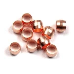 6mm Compression Olives Copper For 6mm Copper Plumbing Pipe (Pack of 10) - Picture 1 of 1