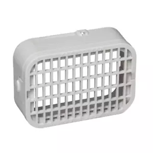 3 In. X 4 In. White Vinyl Rodent Guard - Picture 1 of 12