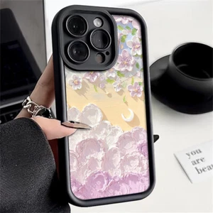 For iPhone 16 15 14 Pro Max 13 12 11 XS 8 Case ShockProof Flower Soft Slim Cover - Picture 1 of 21