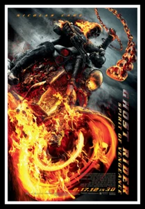 Ghost Rider 2 Movie Poster Print & Unframed Canvas Prints - Picture 1 of 6