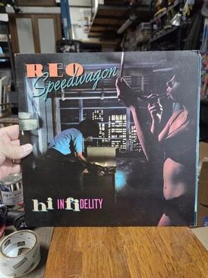 REO SPEEDWAGON Hi Infidelity Ex+ 1980  Epic 32538 Rock LP - Image 1 of 4