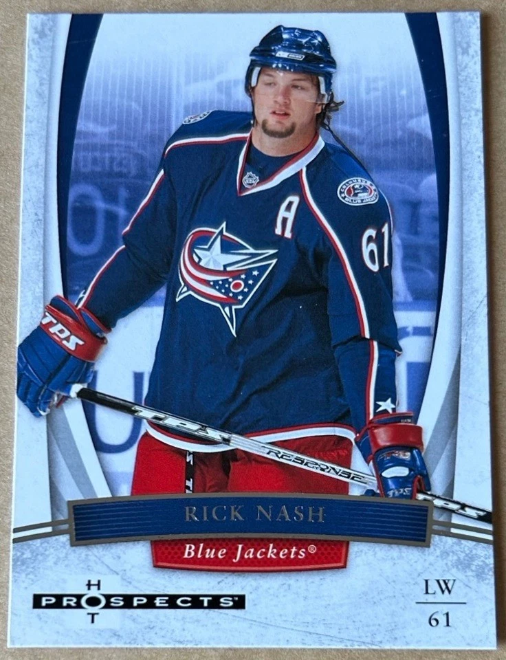 RICK NASH 2007-08 FLEER HOT PROSPECTS Card #81 NM-MT Condition - Image 1 of 2