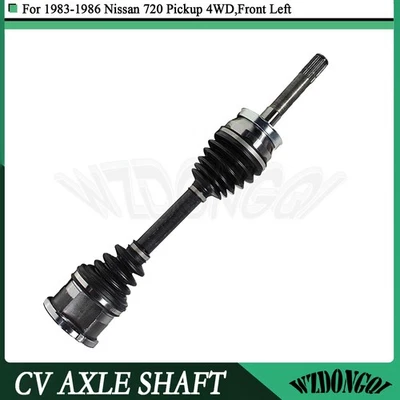 Conjunto de junta de eixo dianteiro esquerdo LH CV para Nissan 720 Pickup 4WD 1983 84 85 1986 - Imagem 1 de 4