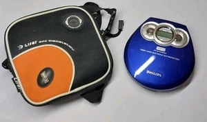 Philips MP3-CD Portable Player 100sec Magic Anti Skip Player - Y2K Style Vintage - Picture 1 of 7