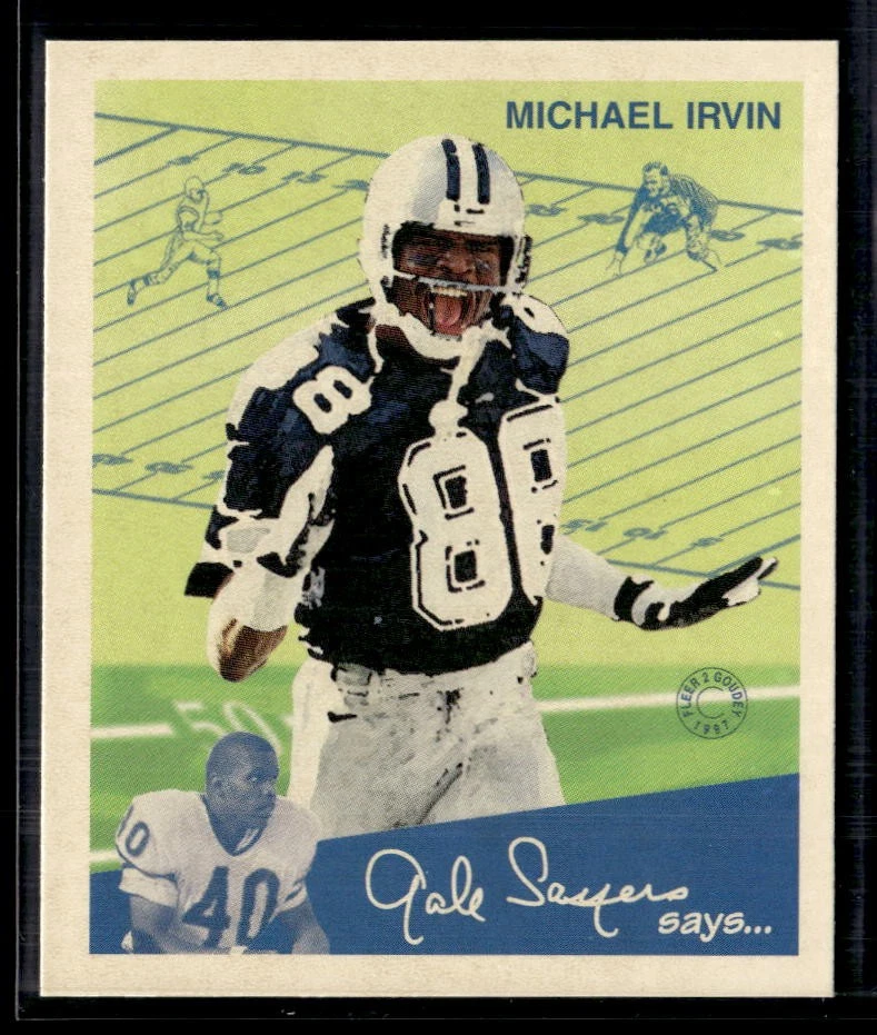 Michael Irvin 1997 Fleer Goudey II #88 - Image 1 of 2