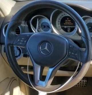2012-2014 Mercedes-Benz C-Class LH Driver Steering Wheel Airbag OEM - Изображение 1 из 3