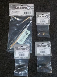 Tekno Big Bone Center Driveshaft with Both Front & Rear Outdrives for Slash 4x4 - Picture 1 of 5