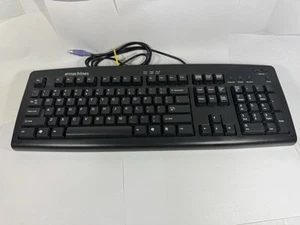 Vintage emachines Computer Desktop PS2 Keyboard, Model No. KB-9908 - Picture 1 of 7