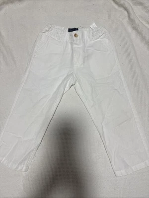 Pantalones de vestir Mayoral bebé niño lino algodón blanco 24m Foto 1 de 4