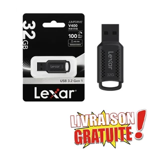 Lexar Clé USB 32GB USB 3.2 Sécurisée AES-256 Livraison Offerte - Picture 1 of 3