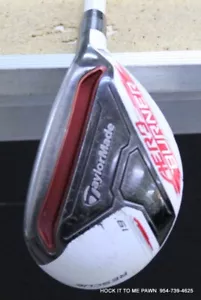 TaylorMade Aero Brenner Rescue 19*3 Hybrid Matrix Speed Rulz 70g Graphitwelle - Bild 1 von 9