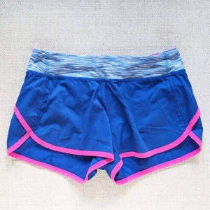 Ivivva by Lululemon Speedy Shorts Lined Girls Size 14 Purple Pink Athletic - Picture 1 of 5