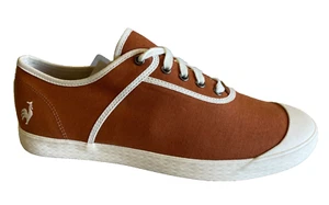 Le Coq Sportif Pernety Brown Mesh Men's Lifestyle Sneaker 9 Shoes Trainers 42 - Picture 1 of 11