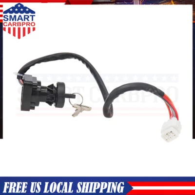 FOR SUZUKI KING QUAD 750 13 IGNITION SWITCH W KEY 37110-31G00 31984 - Image 1 of 4