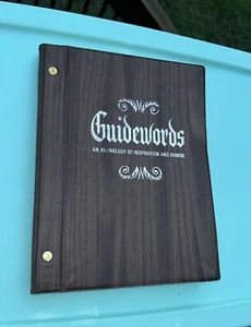 Guidewords An Anthology of Inspiration and Humor HC Book 1971 By Miriam Hunter - Picture 1 of 23