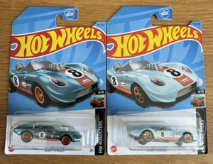 Hot Wheels - 2023 Super Treasure Hunt - Gulf Glory Chaser And Mainline Version - Picture 1 of 2