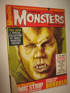 FAMOUS MONSTERS OF FILMLAND 1968 HORROR MAGAZINE #49 WEREWOLF OF LONDON  COVER - Picture 1 of 2