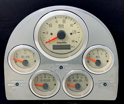 Ford 1952 1953 coche GPS calibre 5 panel de instrumentos juego de inserción PC Foto 1 de 4