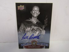 2009-10 Upper Deck #6 Bill Russell World Of Sports Auto