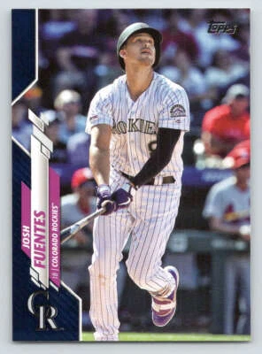 2020 Topps Update #U17 Josh Fuentes (ref 223079) - Image 1 of 2